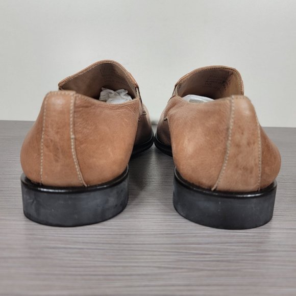 Bruno Magli Raging Slip On Loafers,Tan Leather 7 W - Picture 5 of 12